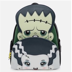 Loungefly Bride and Frankenstein HHN Limited Edition Backpack